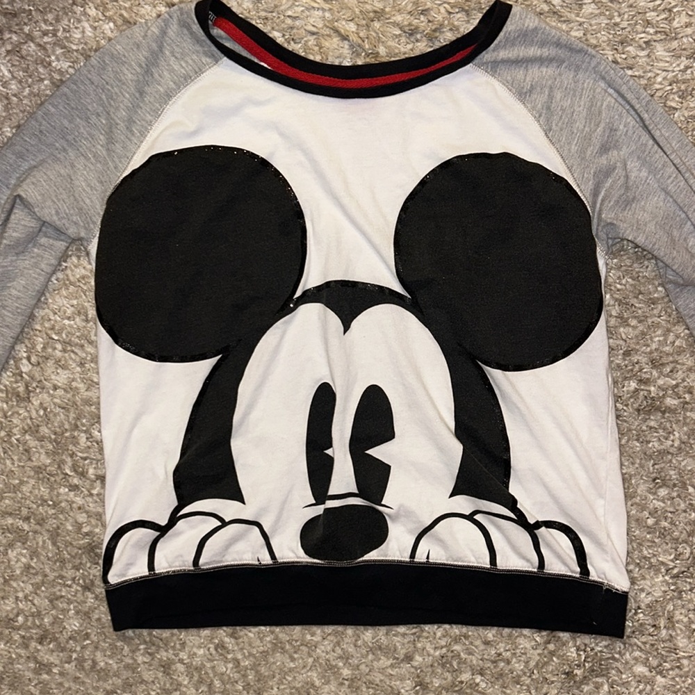 Disney Mickey Mouse Long Sleeve Sweater